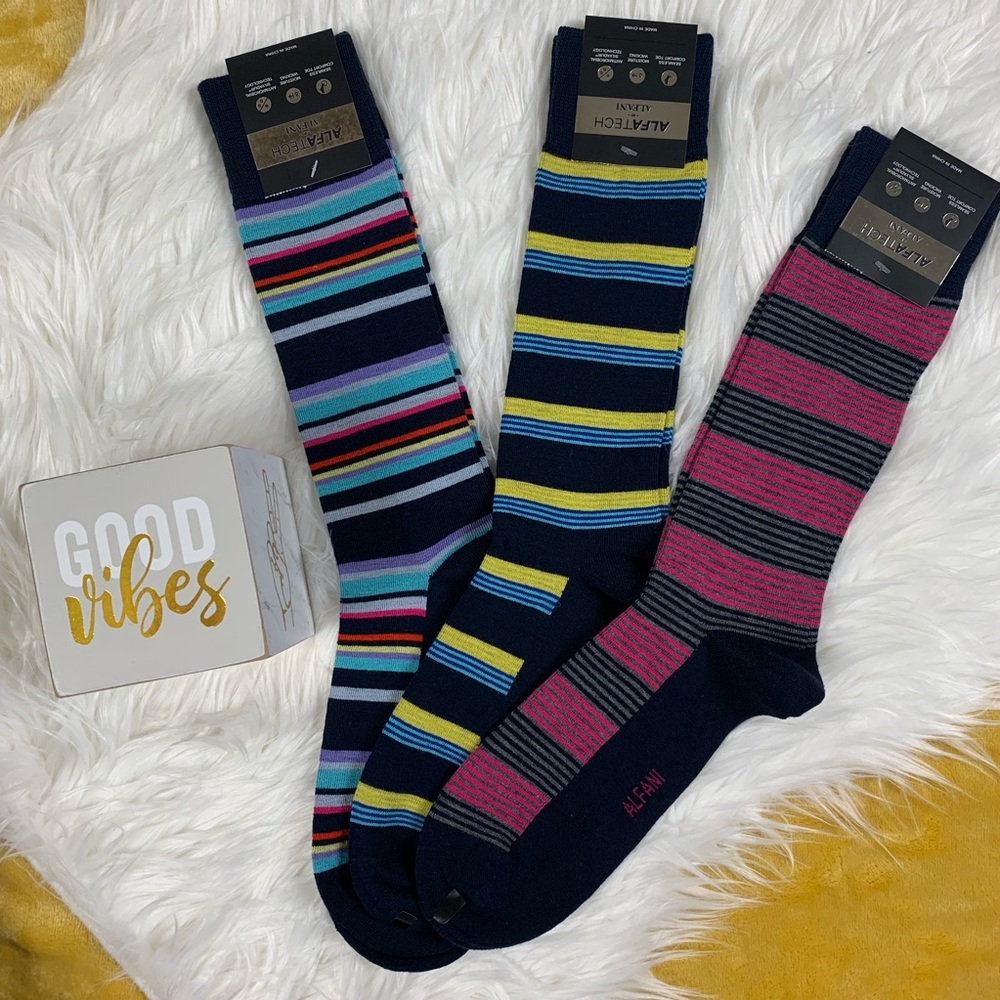 Alfani Alfatech Men’s Socks 3 Pairs
